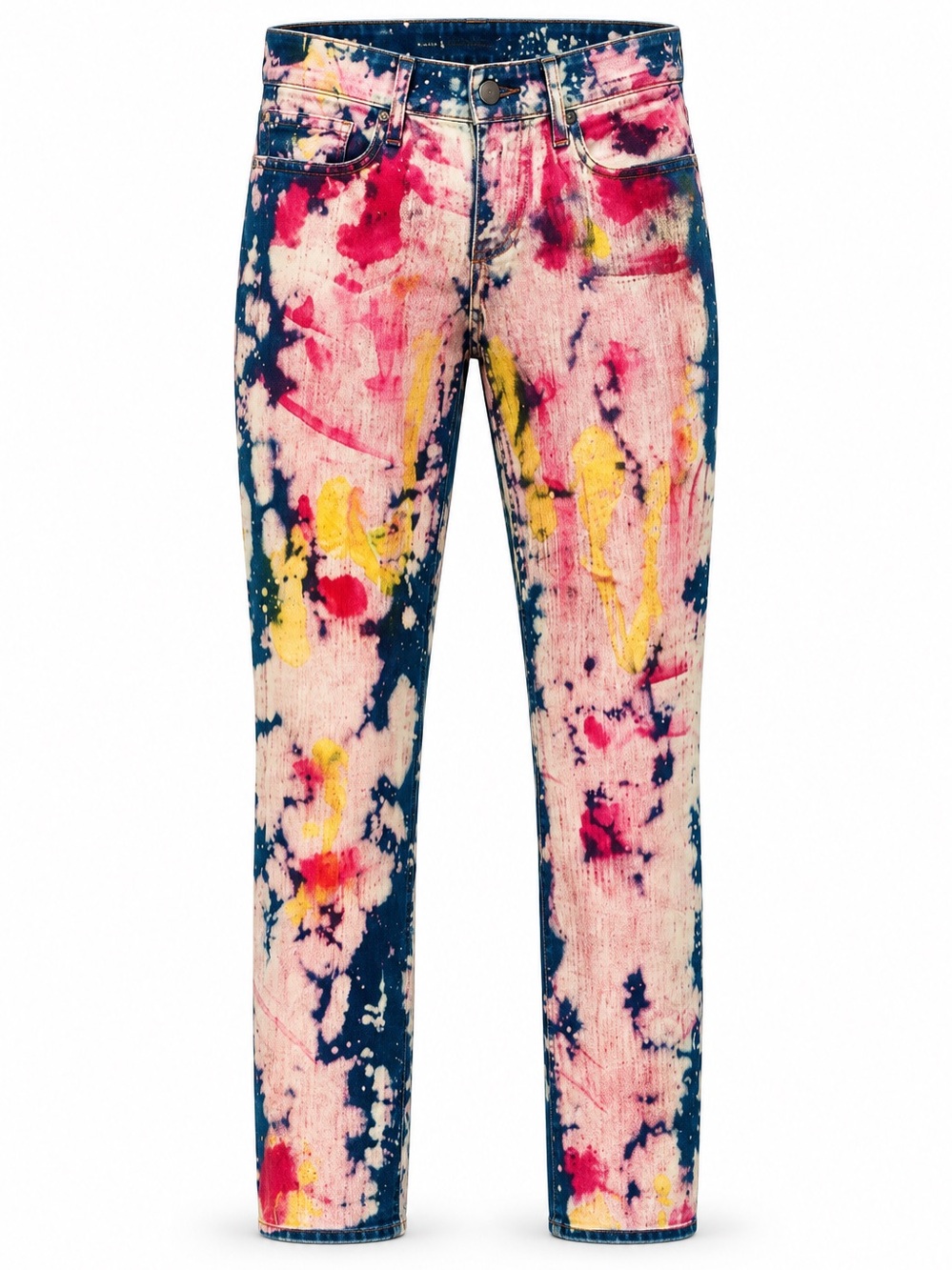 Rock & Republic Colorful Denim Jeans with Logo Button 24